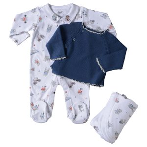 enxoval algodão pima bebê