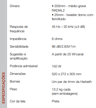 especificações-caixa-harbeth-Compact-7ES-3-XD