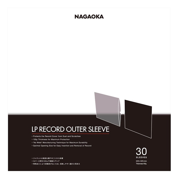 Nagaoka JC30-LP Capas Externas de Vinil