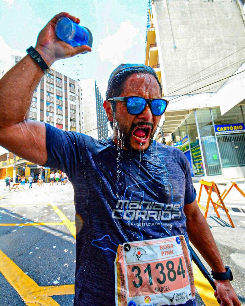 O que fazer com o suor nos óculos durante a corrida