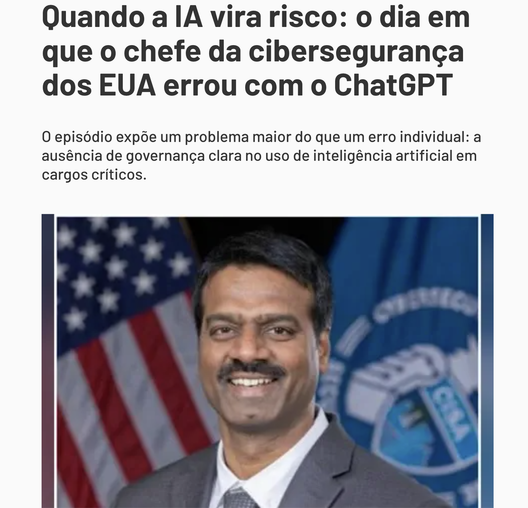 Imagem da reportagem da StartSe com Madhu Gottumukkala